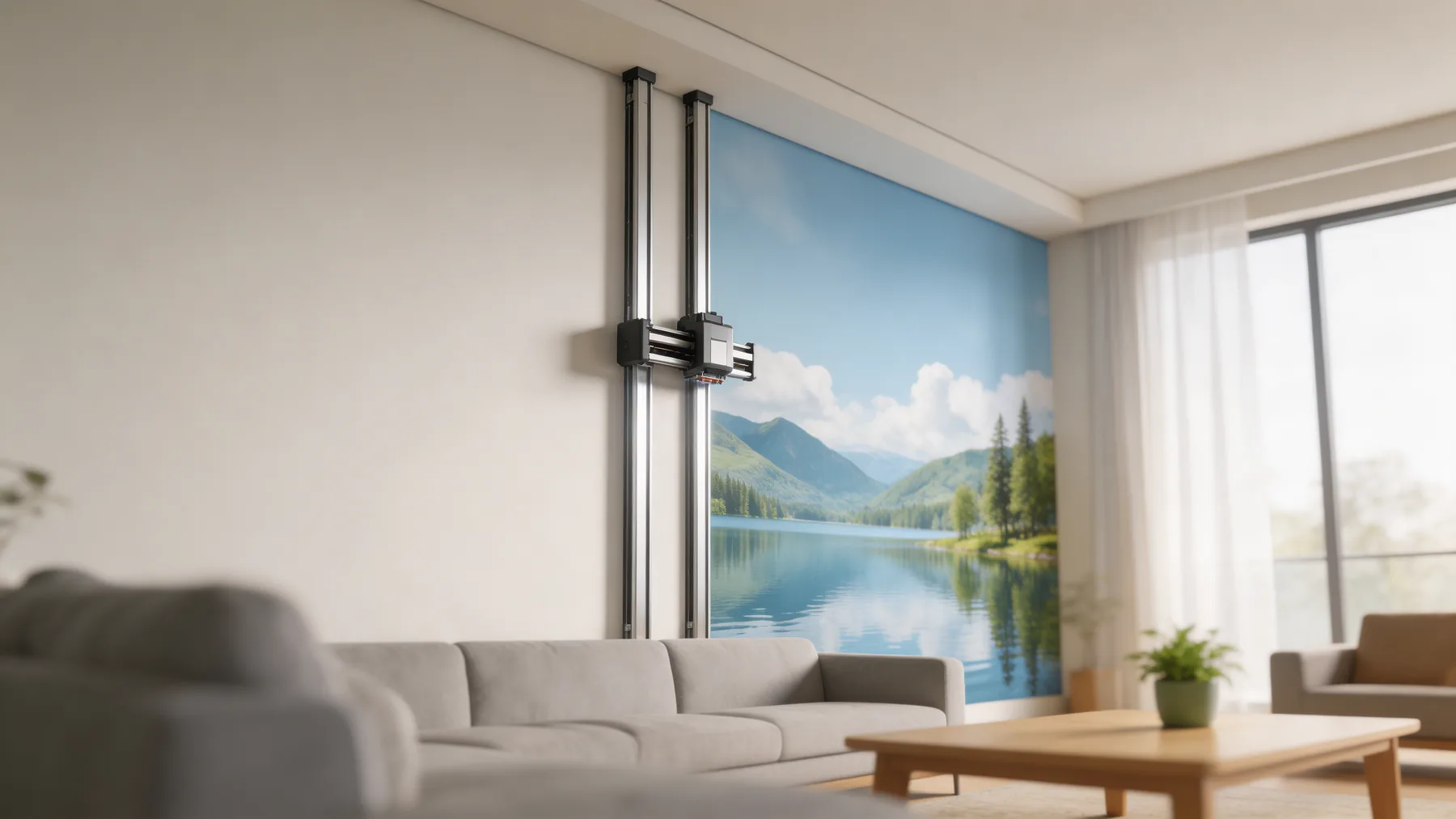 Homes wall print